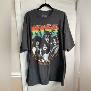 KISS T-Shirt size 3 X In very good condition short sleeve tee shirt